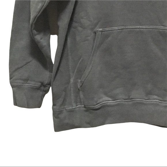 Boy’s LANDS END Size L (14-16) Sea Wash Gray Hoodie Sweatshirt - Picture 4 of 6
